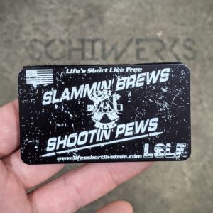 shootin pews metal patch